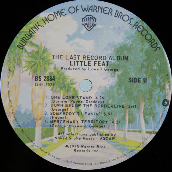 Little Feat - The Last Record Album