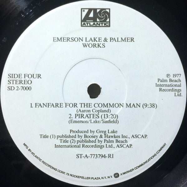 Emerson, Lake & Palmer - Works (Volume 1)