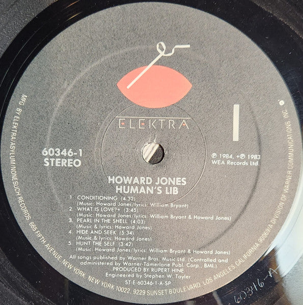 Howard Jones - Human's Lib
