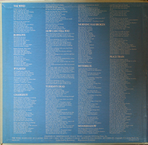 Cat Stevens - Teaser And The Firecat