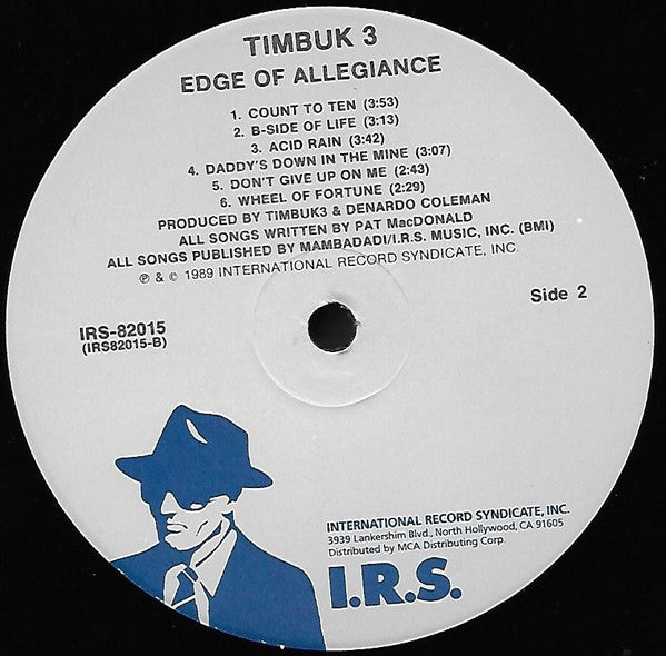 Timbuk 3 - Edge Of Allegiance