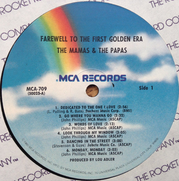 The Mamas & The Papas - Farewell To The First Golden Era