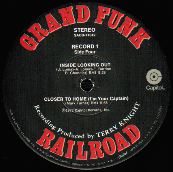 Grand Funk Railroad - Mark, Don & Mel 1969-71