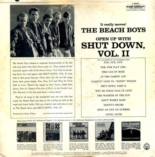The Beach Boys - Shut Down Volume 2
