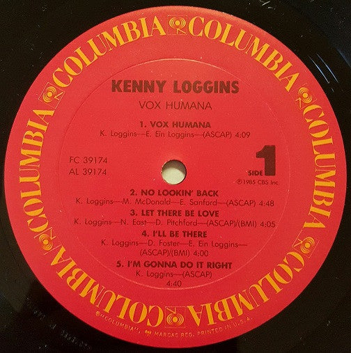Kenny Loggins - Vox Humana
