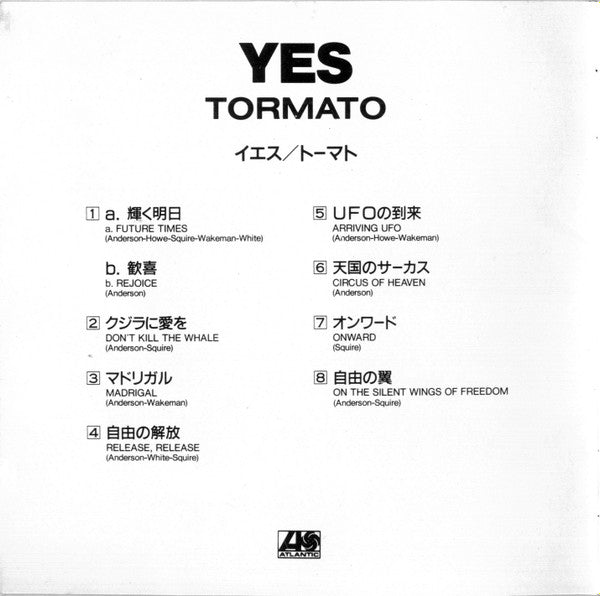 Yes - Tormato