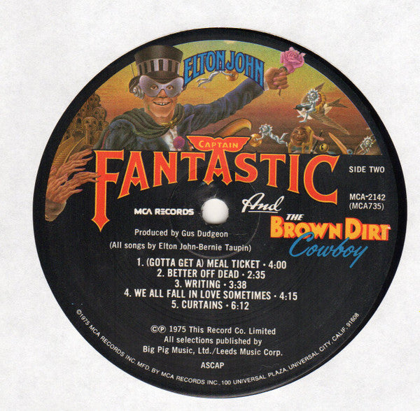 Elton John - Captain Fantastic And The Brown Dirt Cowboy