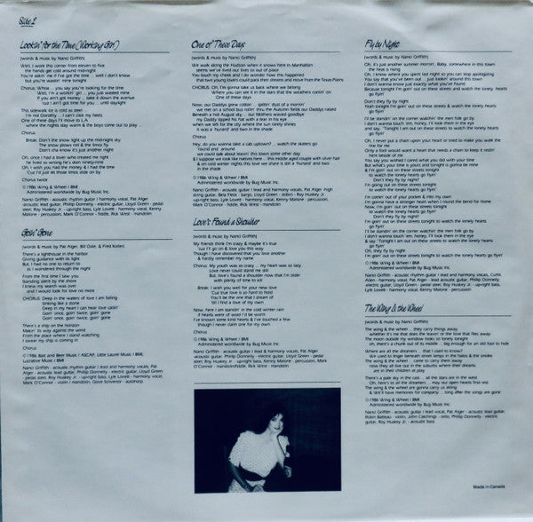 Nanci Griffith - The Last Of The True Believers