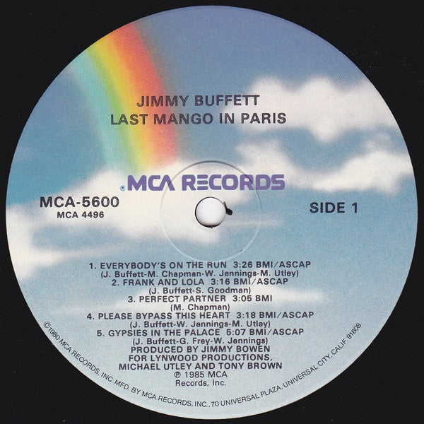 Jimmy Buffett - Last Mango In Paris