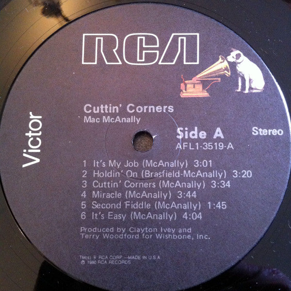 Mac McAnally - Cuttin' Corners