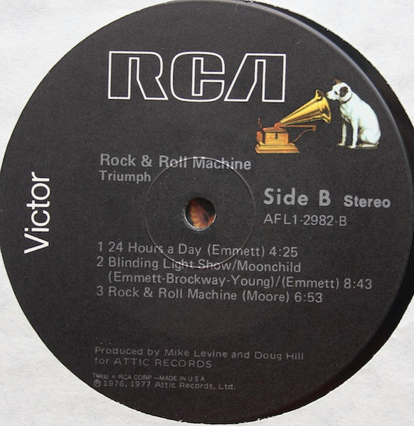 Triumph (2) - Rock & Roll Machine