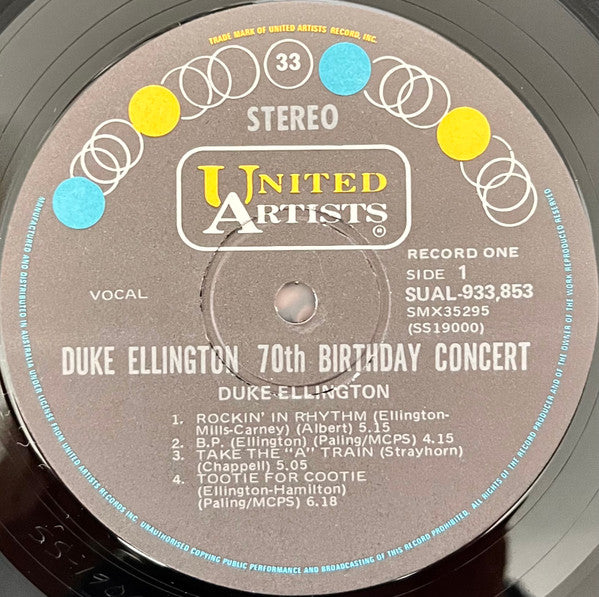 Duke Ellington - Duke Ellington's 70th Birthday Concert