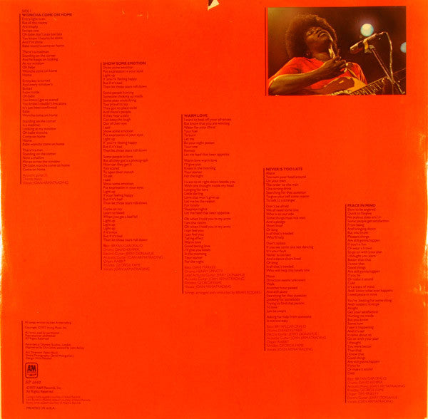 Joan Armatrading - Show Some Emotion