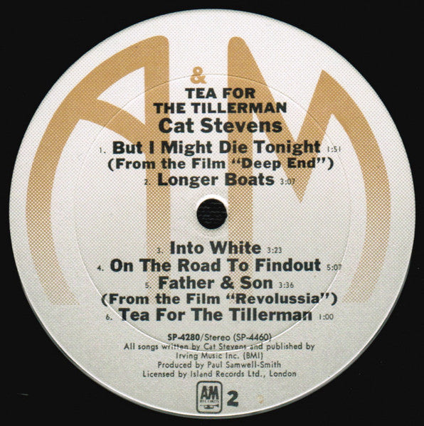 Cat Stevens - Tea For The Tillerman