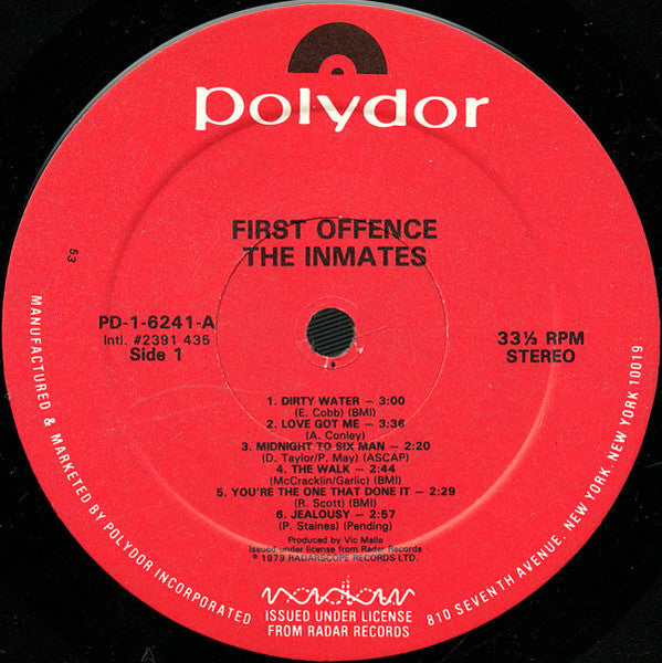 The Inmates (2) - First Offence