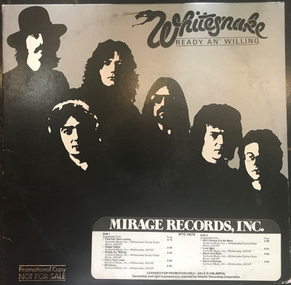 Whitesnake - Ready An' Willing