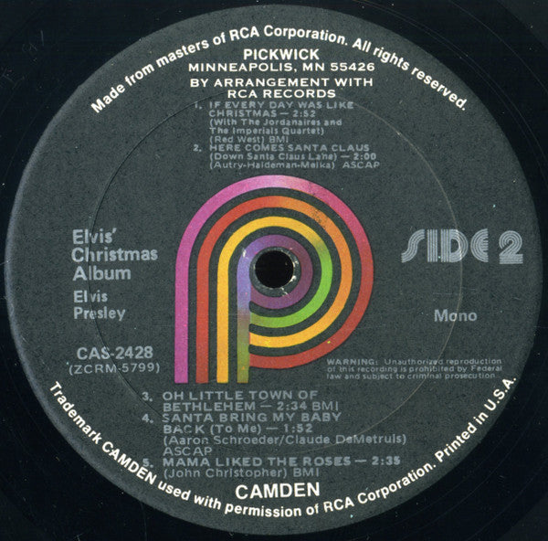 Elvis Presley - Elvis' Christmas Album