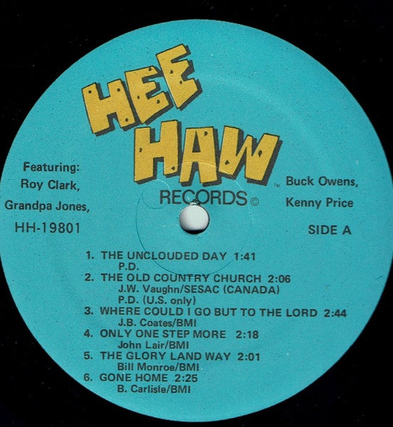 The Hee Haw Gospel Quartet - The Hee-Haw Gospel Quartet