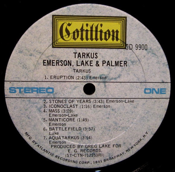 Emerson, Lake & Palmer - Tarkus