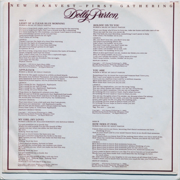 Dolly Parton - New Harvest ... First Gathering