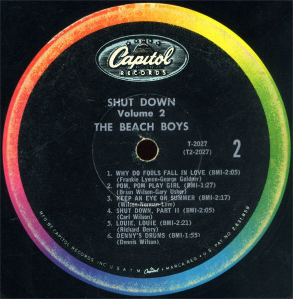 The Beach Boys - Shut Down Volume 2