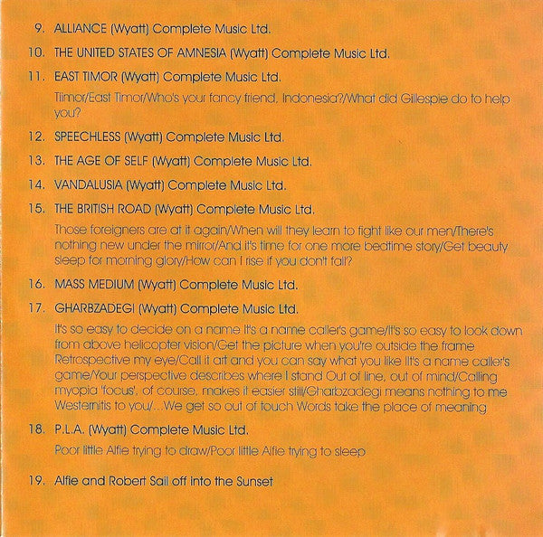 Robert Wyatt - Mid-Eighties