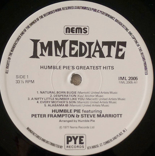 Humble Pie - Greatest Hits