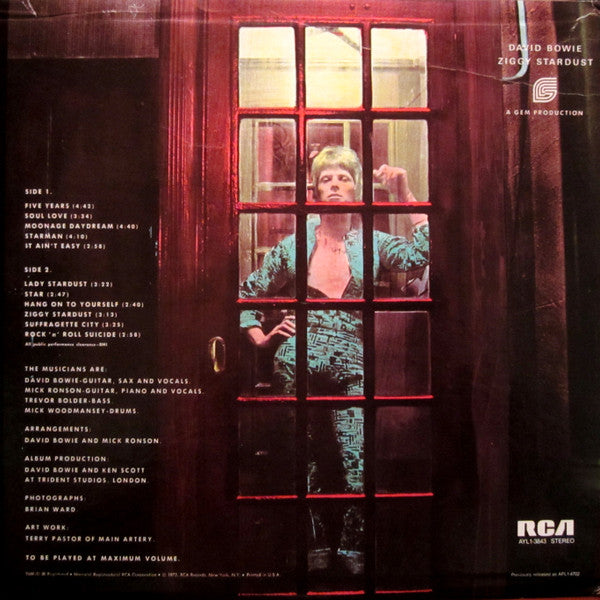 David Bowie - The Rise And Fall Of Ziggy Stardust And The Spiders From Mars