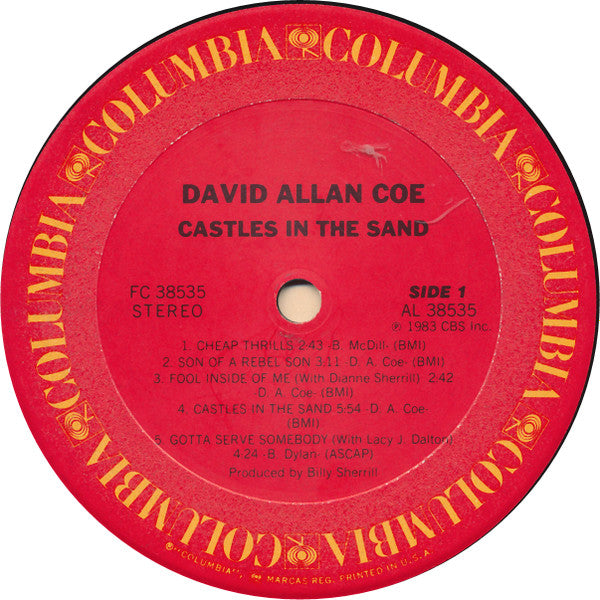 David Allan Coe - Castles In The Sand