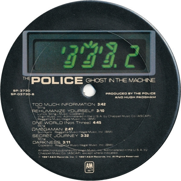 The Police - Ghost In The Machine