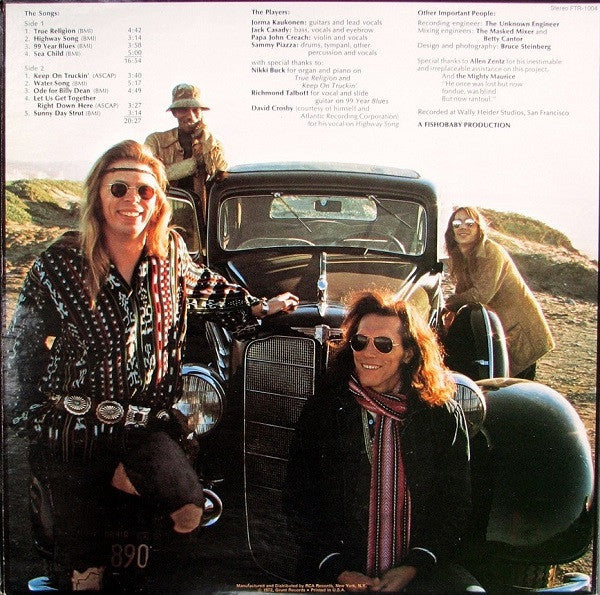 Hot Tuna - Burgers