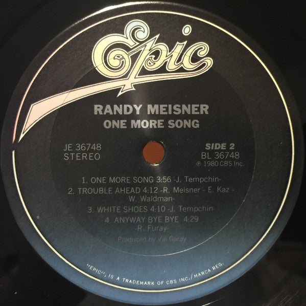Randy Meisner - One More Song