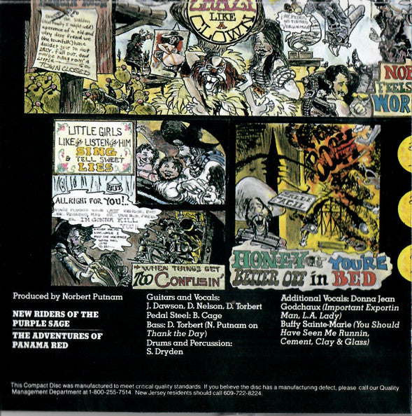 New Riders Of The Purple Sage - The Adventures Of Panama Red