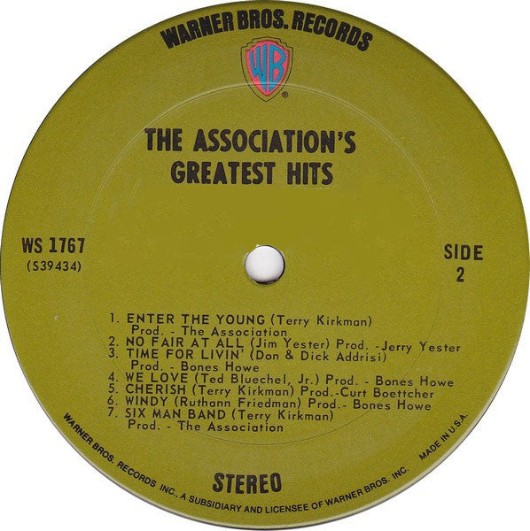 The Association (2) - Greatest Hits!