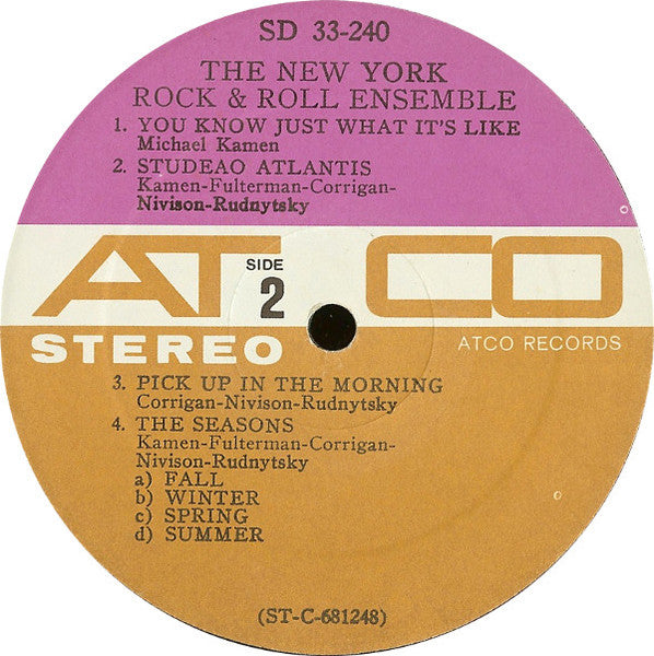 The New York Rock Ensemble - The New York Rock & Roll Ensemble