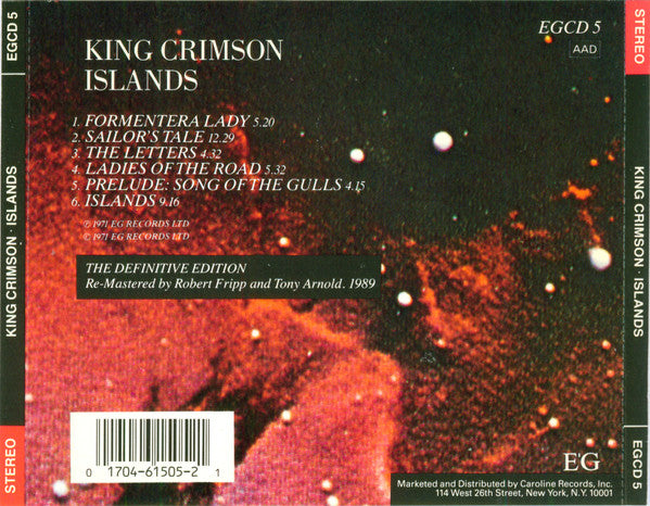 King Crimson - Islands