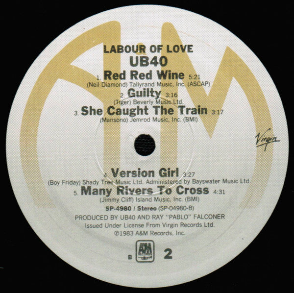 UB40 - Labour Of Love