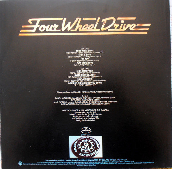 Bachman-Turner Overdrive - Four Wheel Drive