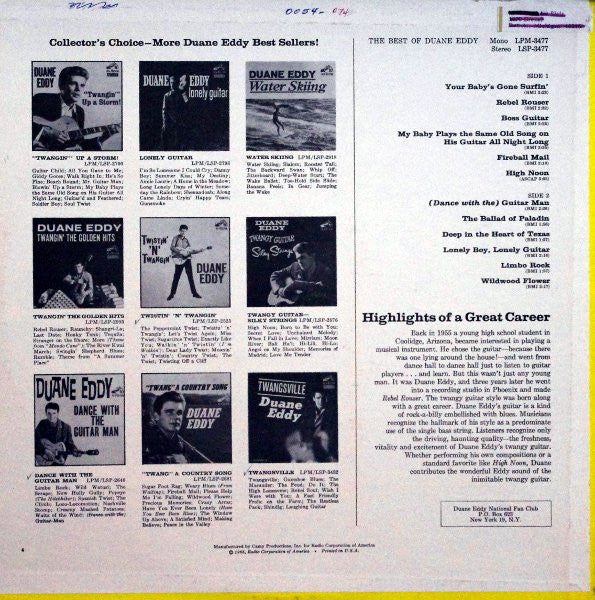 Duane Eddy - The Best Of Duane Eddy