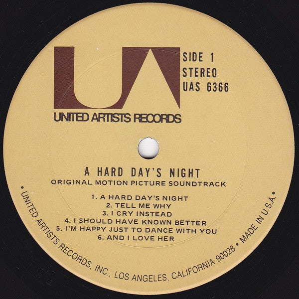 The Beatles - A Hard Day's Night (Original Motion Picture Sound Track)