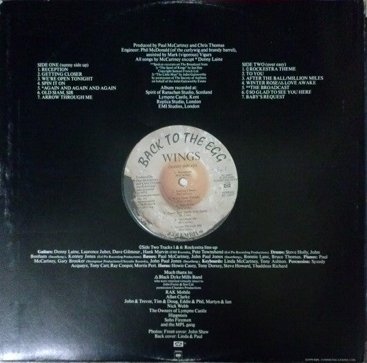 Wings (2) - Back To The Egg