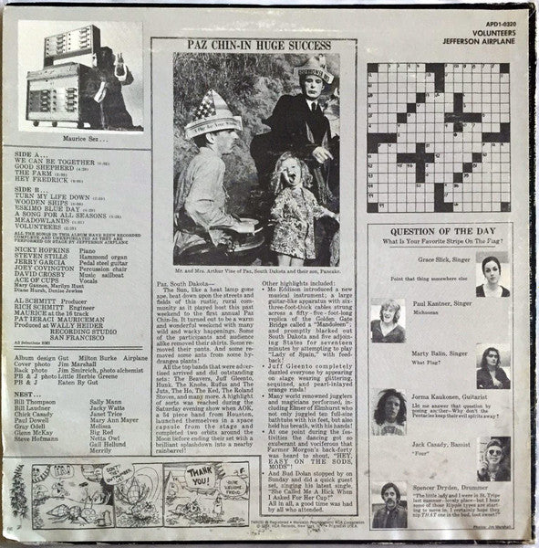 Jefferson Airplane - Volunteers