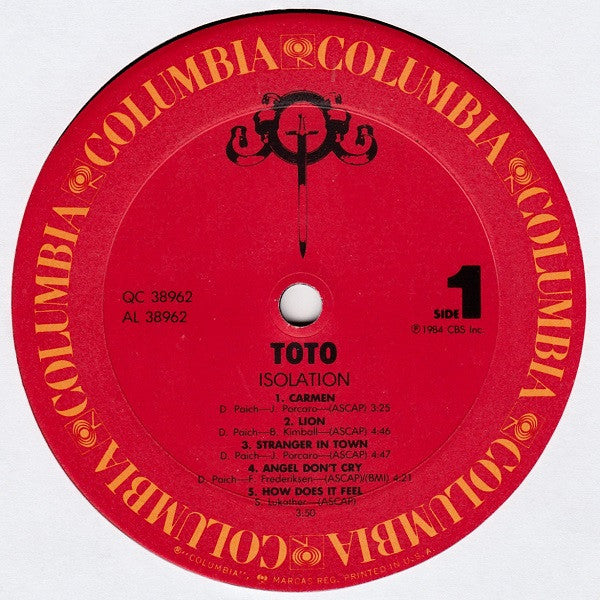 Toto - Isolation