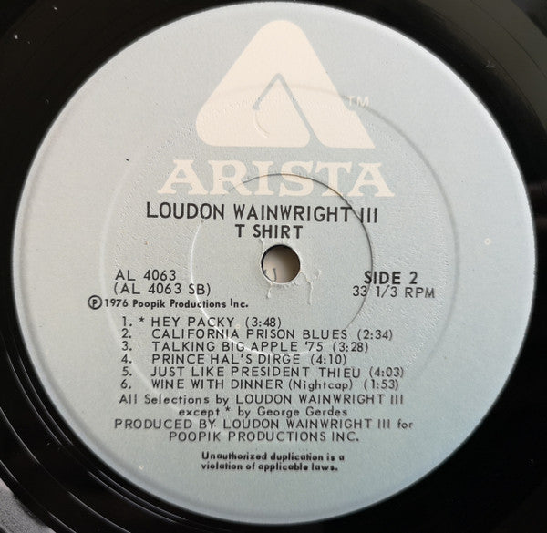 Loudon Wainwright III - T Shirt