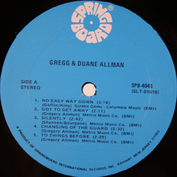 Hour Glass - Gregg & Duane Allman