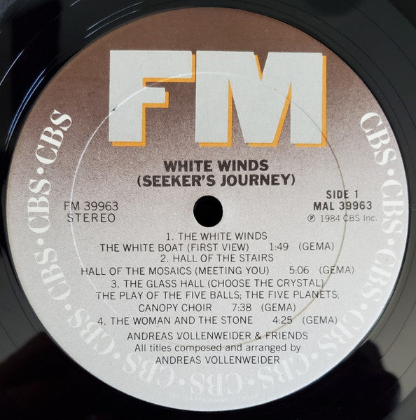 Andreas Vollenweider - White Winds