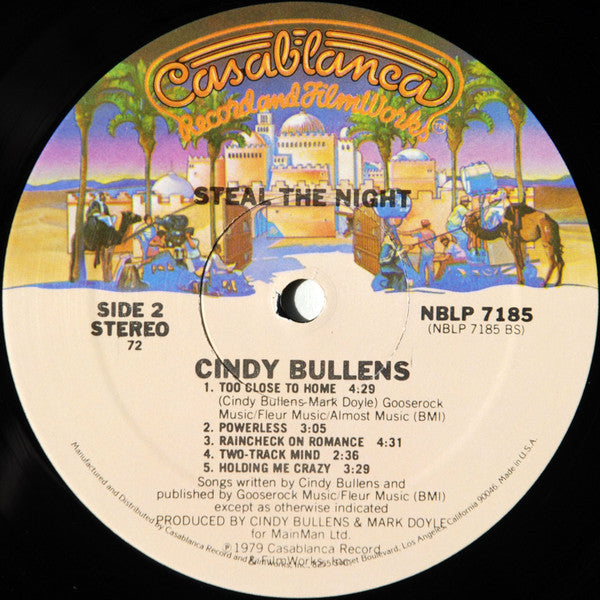 Cindy Bullens - Steal The Night