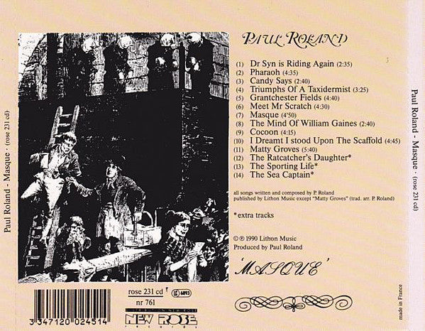 Paul Roland - Masque