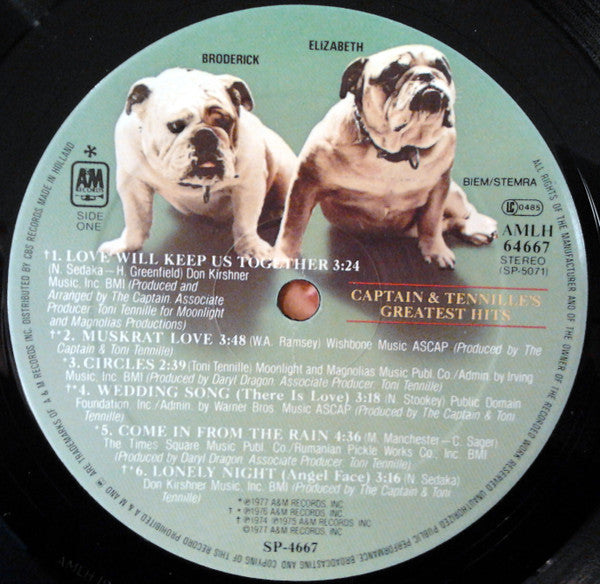 Captain And Tennille - Captain & Tennille's Greatest Hits