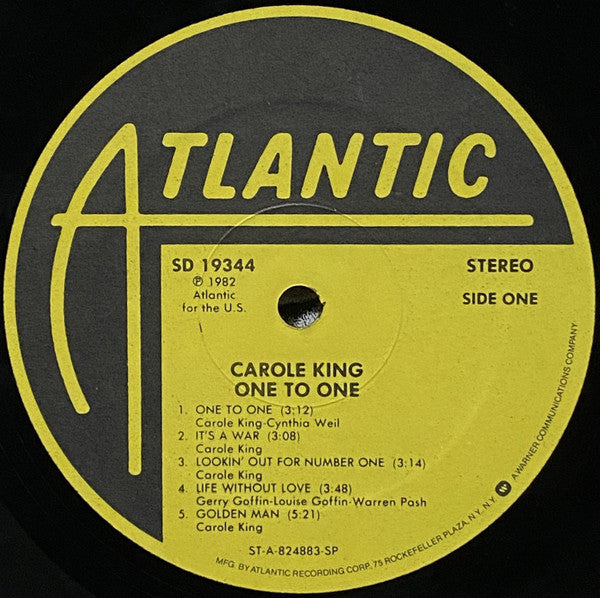 Carole King - One To One